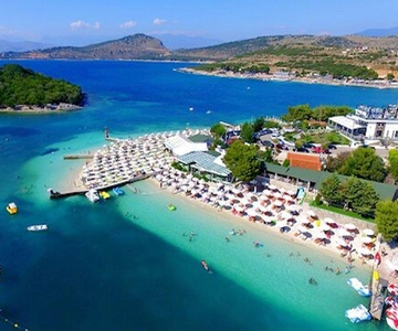 From Durres/Golem/Tirana: Saranda, Blue Eye and Ksamil Tour