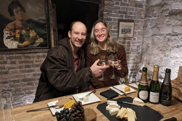 Paris: Master Class Champagne et visite gastronomiqueParis: Champagne Saint Germain & Food Tour