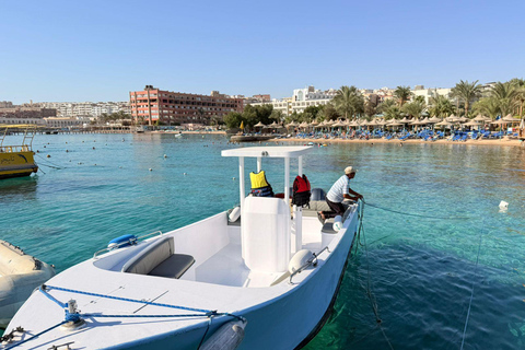 Hurghada: Private Speedboat to Magawish Island 8-hour Private Speedboat With Lunch