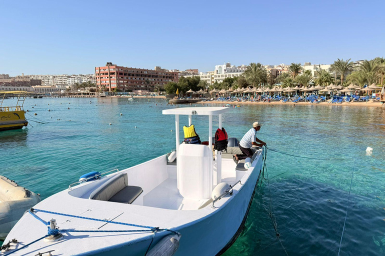 Hurghada: Private Speedboat to Magawish Island 8-hour Private Speedboat With Lunch
