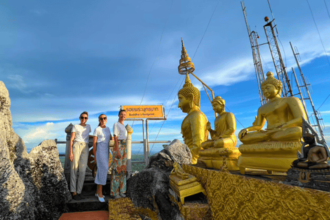 Krabi: Zachód słońca w świątyni Tiger CaveKrabi: Wycieczka do Świątyni Tygrysiej Jaskini o zachodzie słońca