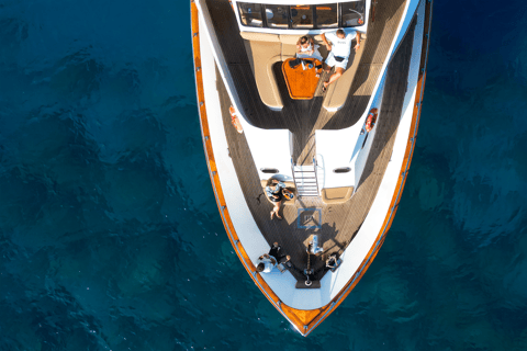 Protaras: 80s and 90s Sunset Cruise with Cypriot Dinner & DJ Local Transfer, Meal, 1 Glass wine, beer, soda or Juice