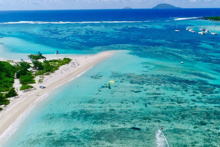 Grand Baie : Croisière en catamaran des 3 îles avec déjeuner et plongée en apnée