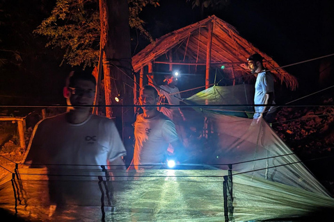 Luang Prabang : Camping en forêt avec cours de cuisine