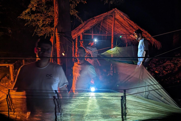 Luang Prabang: Esperienza di campeggio nella foresta con lezione di cucina