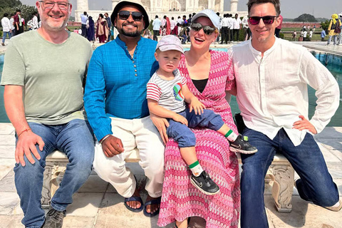 Agra : Taj Mahal & Agra Fort Tour with Elephant SOS & Lunch From Agra : Private Transport and Tour Guide