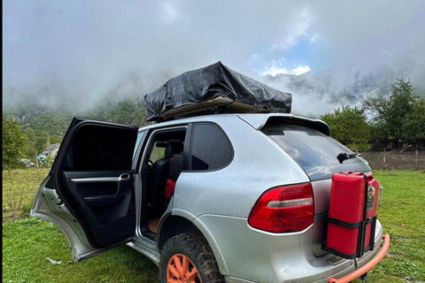 地拉那：博维拉湖保时捷卡宴越野之旅