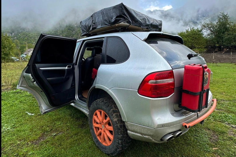 地拉那：博维拉湖保时捷卡宴越野之旅