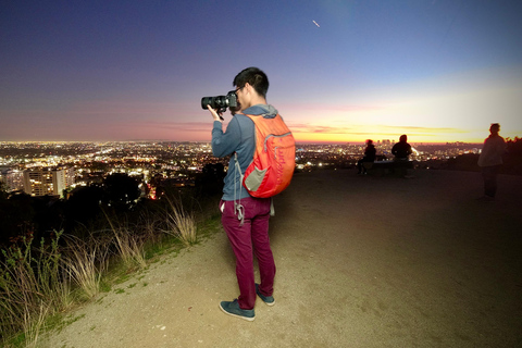 Hollywood: Walking and Hiking Sunset Tour & LA Skyline Views Hollywood: Walking and Hiking Sunset Tour with Scott & Blue