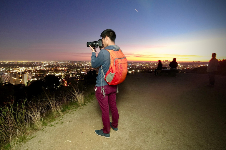 Hollywood: Walking and Hiking Sunset Tour & LA Skyline Views Hollywood: Walking and Hiking Sunset Tour with Scott & Blue