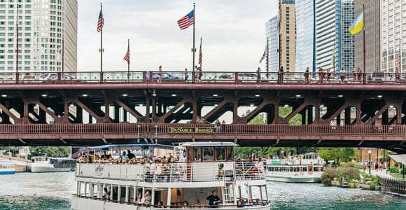 Chicago River: 1,5-stündige geführte Architekturrundfahrt