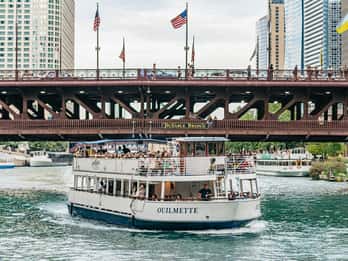 Chicago River : Croisière architecturale guidée d'une heure et demie