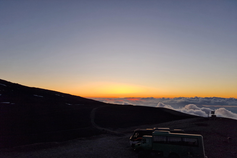 Etna North Sunset: Summit area & Craters of 2002
