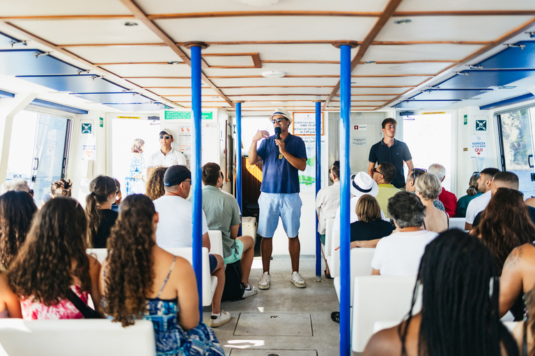 From Sorrento: Capri Guided Boat Tour &amp; Ieranto Natural ParkTour without Pickup