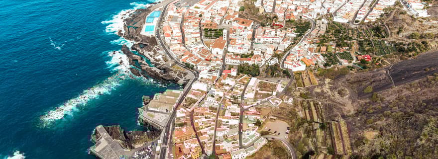 Depuis Santa Cruz : Volcan Teide, Icod et Garachico