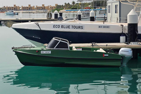 Abu Dhabi: Self-Drive Boat Adventure with Snorkeling Gear 2 Hour