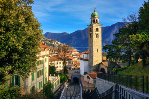 Basilea: Tren panorámico al casco antiguo de Lugano y crucero por el lago