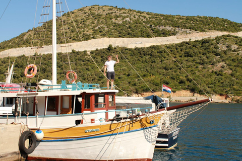 دوبروفنيك: جولة بالقارب ليوم كامل في الكهف الأزرق وجزر إلافيتي