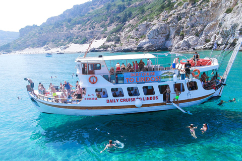 Tageskreuzfahrt nach Lindos mit Badepausen ab Faliraki und KalitheaTagesausflug nach Lindos mit Badepausen ab Faliraki und Kalithea