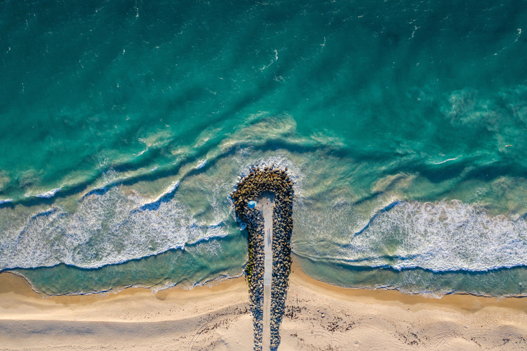 珀斯：海滩日落野餐与城市灯光之旅珀斯：日落野餐海滩之旅，城市灯光观光