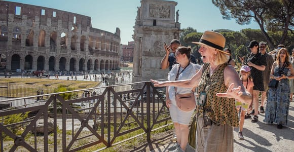 Rome: Guided Group Colosseum & Ancient City Tour