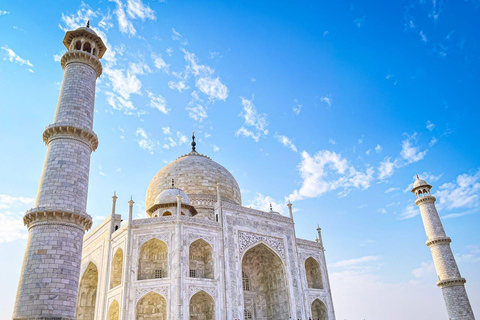 From Delhi: Taj Mahal and Cooking Class Private Day Trip Tour with Driver, Car, Guide, Entry Fee and Cooking Classes