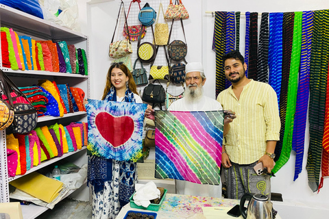 Luxury Tie-Dye & Block Print Workshop in Udaipur