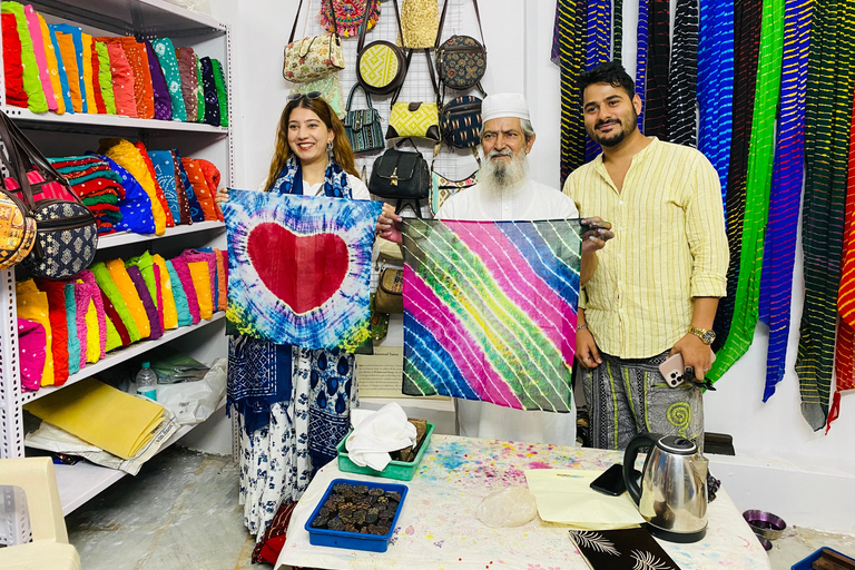 Luxury Tie-Dye & Block Print Workshop in Udaipur