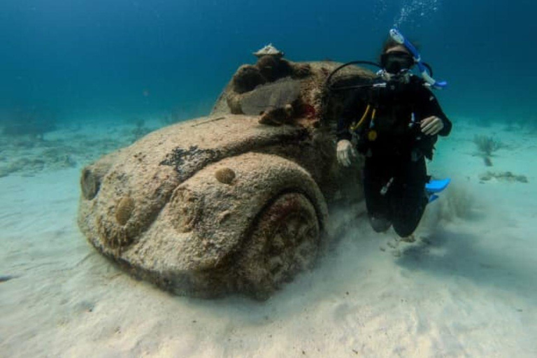 Cancún: Museo Subacuático Musa y Excursión de Buceo en ArrecifeCancún: Museo Subacuático y Arrecife Musa