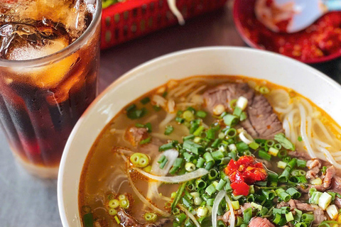 Hue: Night Street Food Tour by Cyclo with a Local Guide