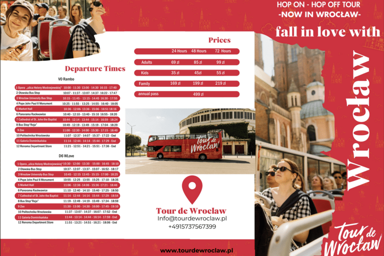 Tour de Wroclaw (Hop-on-hop-off-bustour)