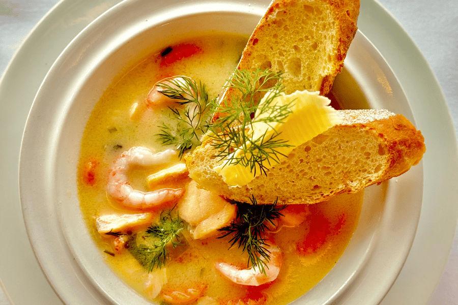 Oslo: Skyline im Winter mit Fischsuppenkreuzfahrt. Foto: GetYourGuide Oslo: Skyline im Winter mit Fischsuppenkreuzfahrt. Foto: GetYourGuide