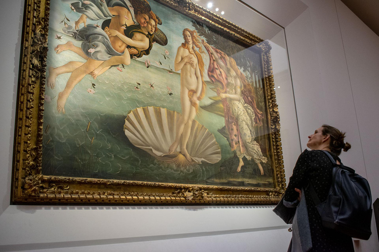 Bilet wstępu bez kolejki do Galerii Uffizi i cyfrowy audioprzewodnikBilet wstępu do Uffizi bez kolejki i cyfrowy audioprzewodnik
