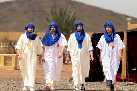 From Marrakech: 3-Day Merzouga Tour with Camel Trek & Luxury Camp Shared Standard Sahara Tour – Popular Choice