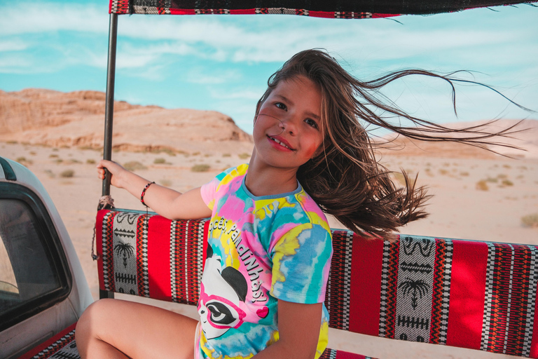 Wadi Rum: Private Jeep Tour & Umm Addami Mountain (Full Day)