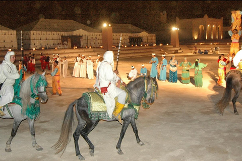 From Agadir : Berber Night Show with Moroccan Dinner