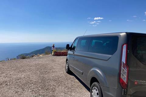 Sveti Stefan, Skadar lake, Cetinje, View point on Boka bay.