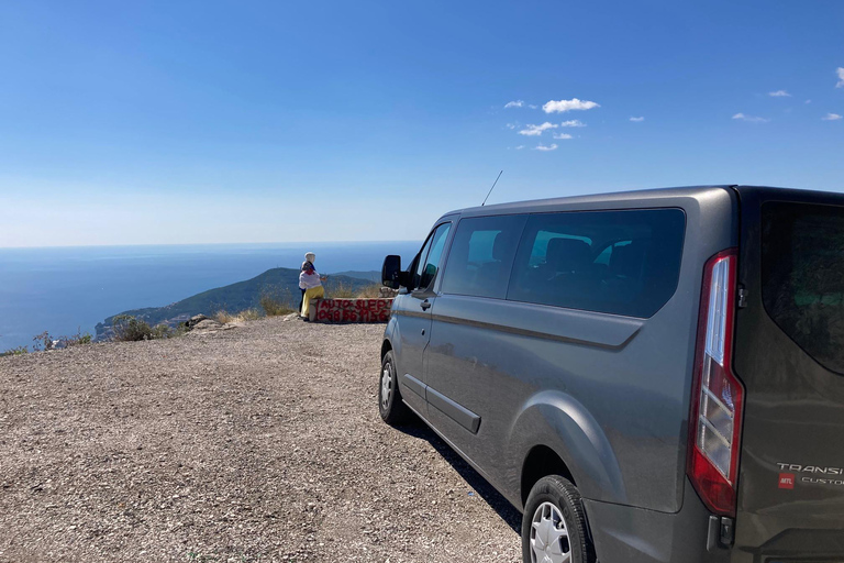 Sveti Stefan, Skadar lake, Cetinje, View point on Boka bay.
