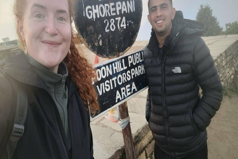 Pokhara: Ghorepani and Poon Hill Trek with Jeep Transfer