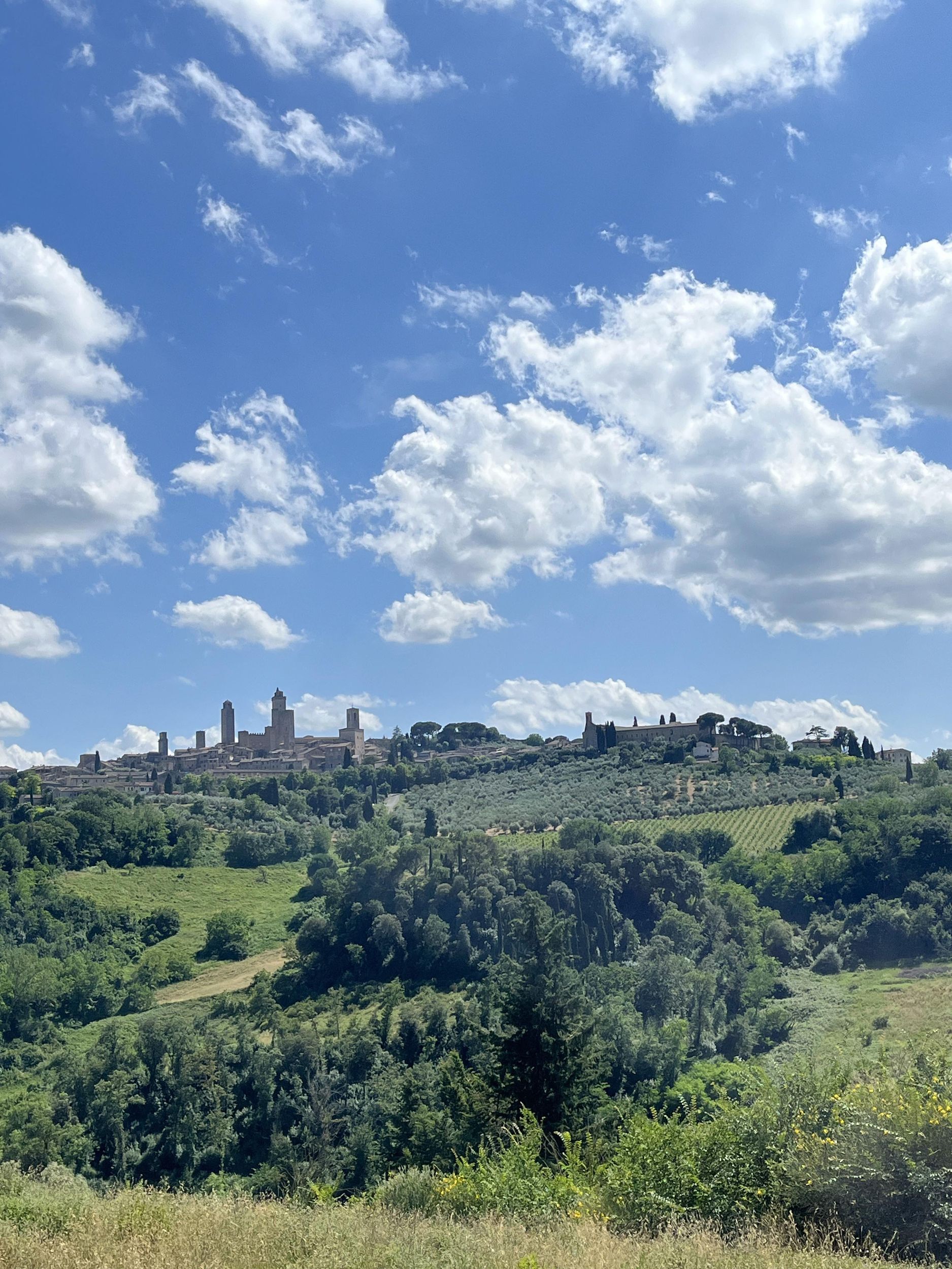 San Gimignano + Mittagessen & Weinprobe per Van ab Lucca oder Pisa