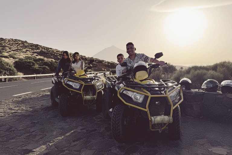 Puerto de la Cruz: Ascend Mount Teide on a quad bike to experience a magical sunset Individual Quad (1 person per quad)