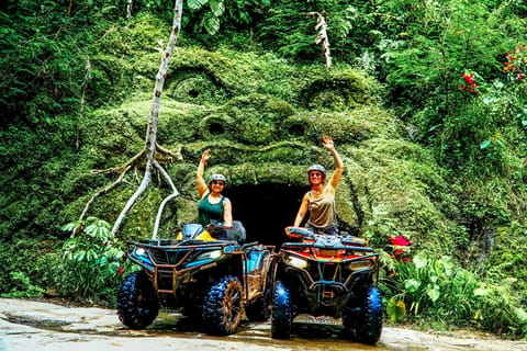 Ubud: Premium ATV Ride to Gorilla Cave and Cretya Sunset