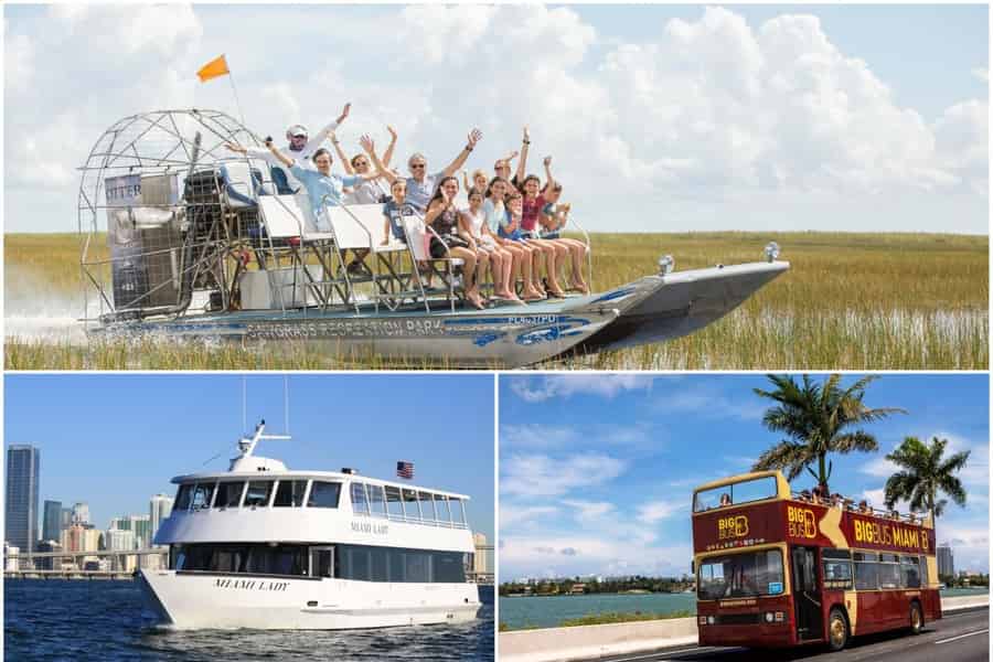 Miami-Paket: Everglades, Bootsfahrt & Bustour mit offenem Verdeck. Foto: GetYourGuide