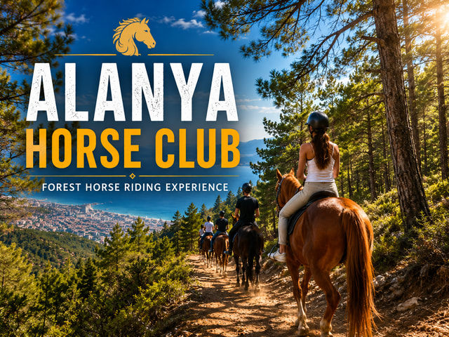 Alanya: Horseback Ride Through Nature near Syedra Ruins