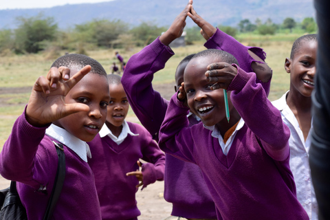 Mto wa Mbu: Waterfall, Maasai Boma, Village, & Balaa Hill Mto wa Mbu Tour & Canoe Ride on Lake Manyara