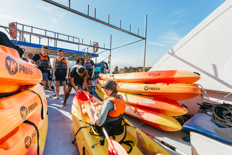 Da Lagos: tour in kayak e barca per esplorare le grotte