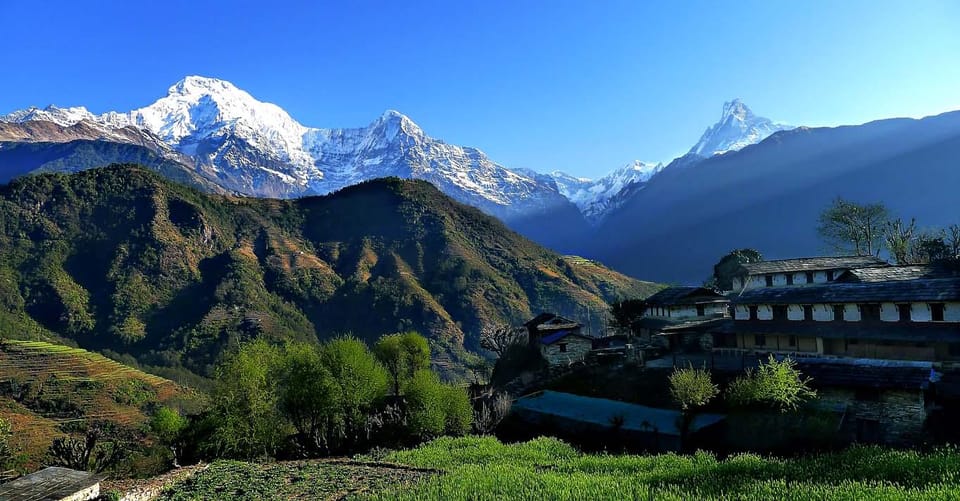 Pokhara, aldea de 3 días de Ghandruk Guiado Trek-Lap en la montaña - Hizvo