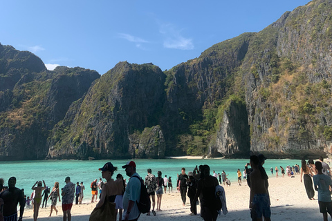 Phi Phi: Longtail Boat Full-Day Tour with Sunset