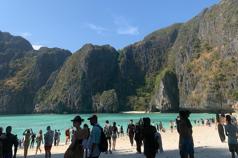 Phi Phi : visite d&#039;une jounée en bateau à longue queue avec coucher de soleil