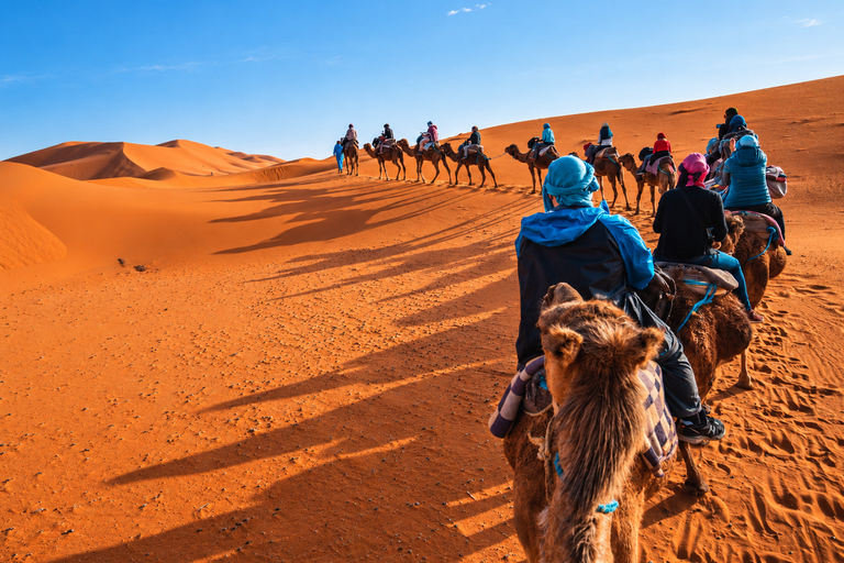Marrakech to Fes: 3-Day Sahara Desert Tour, Camel & Buggy Option 2 — Luxury Sahara Camp
